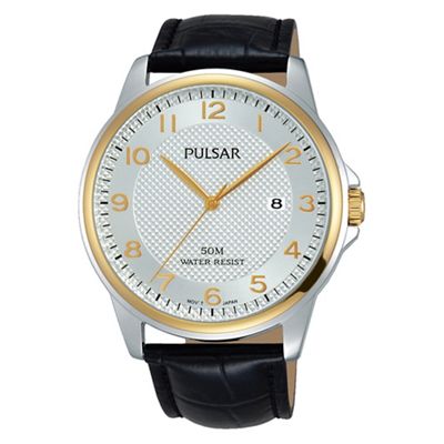 Gents Two Tone strap watch ps9444x1